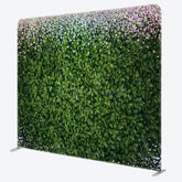 Aperturee - Aperturee Colorful Diamonds Greenery Square Tension Backdrop
